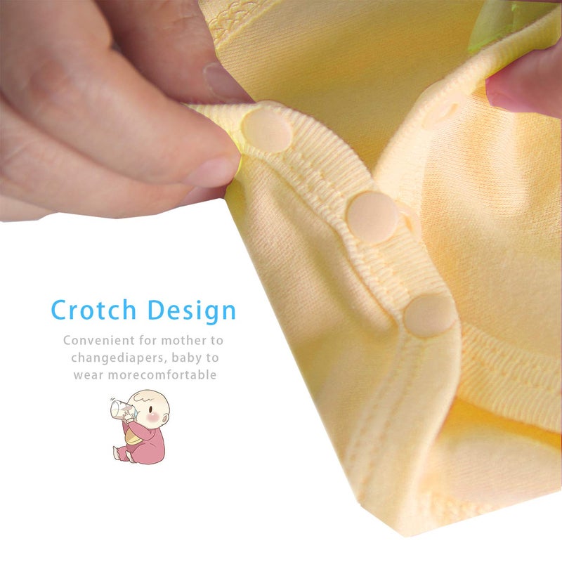 YSCULBUTOL Baby Twins Bodysuits Best Friends Forever Baby Clothes Set with Bibs Girl Outfit with hat(Yellow, 10-12 Months) - Image 4